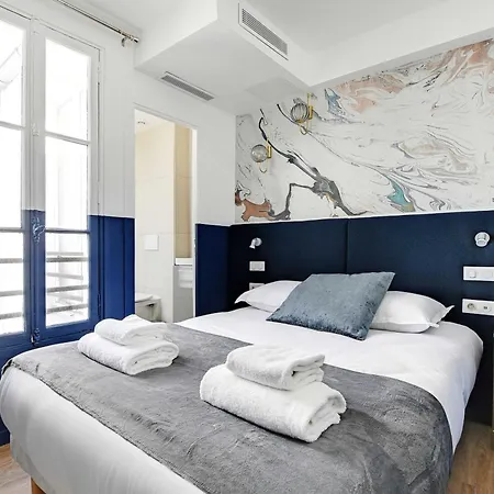 Serene Cocoon For 2p With Ac - Near Montmartre *